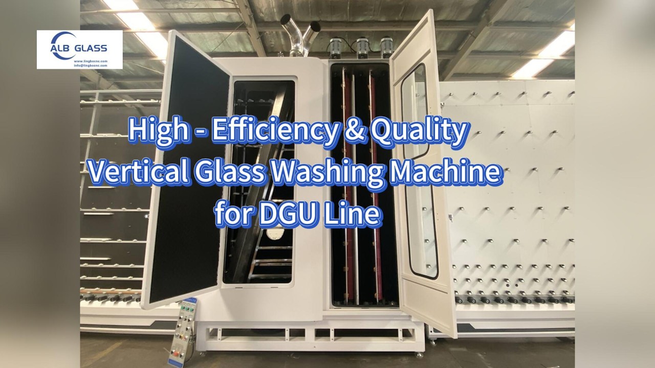 High - Efficiency & Quality Vertical Glass Washing Machine for DGU Line #dgu #doubleglass #vertical