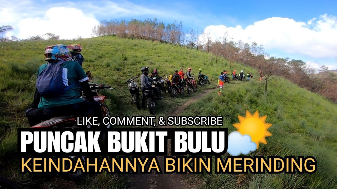 Jelajah JALUR TRAIL BUKIT BANTENGAN, Bukit Bulu di Gunung Bromo - Turun ke Jarak Ijo.