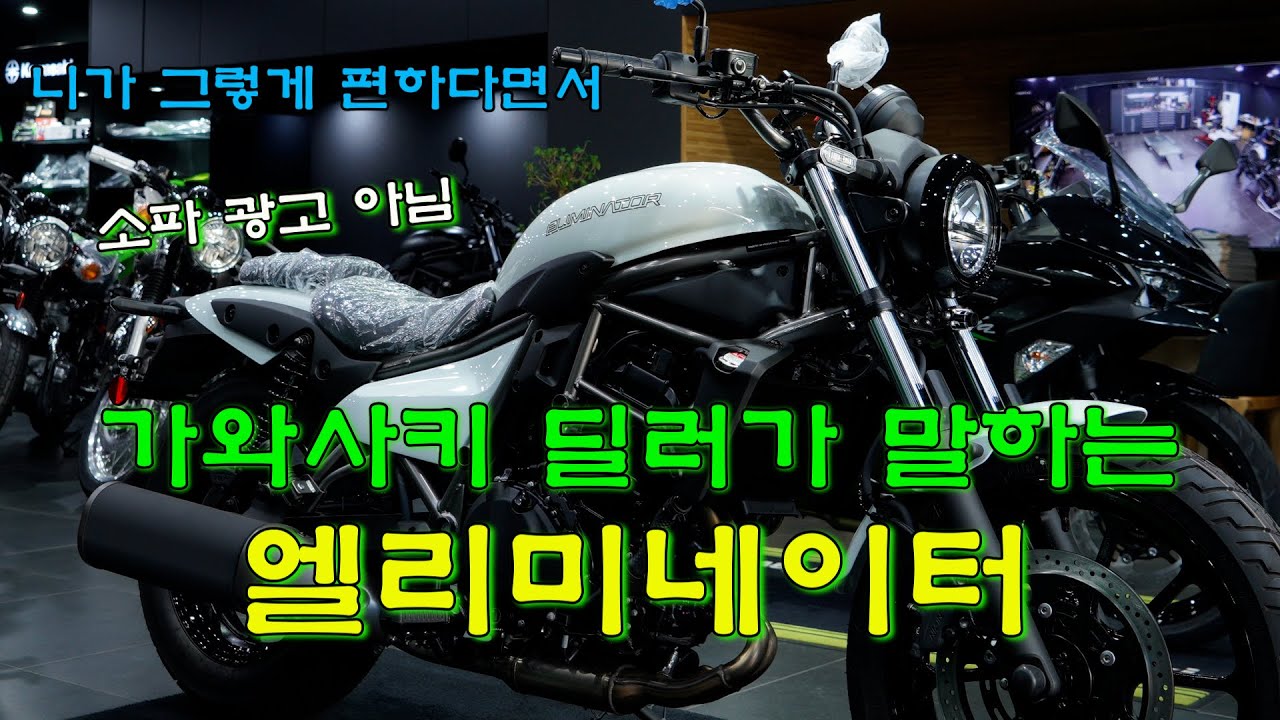 가와사키 엘리미네이터 ( 소파에 앉아 즐기는 스포츠 라이딩)