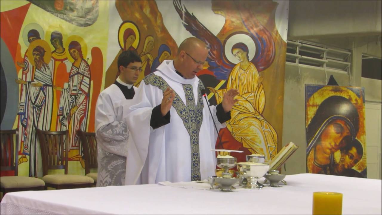 ORAÇÃO EUCARÍSTICA NA QUINTA-FEIRA SANTA NO SANTUÁRIO SÃO FRANCISCO DE ASSIS-CURITIBA-PR