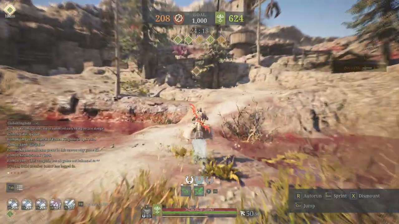 Bless Unleashed  15vs15 Redbasin