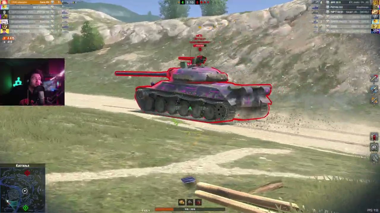 РАЗРЫВНОЙ CARRO 45T ● УЛЕТНАЯ КОНЦОВКА ВЗОРВЕТ ТВОЙ МОЗГ ● WoT Blitz