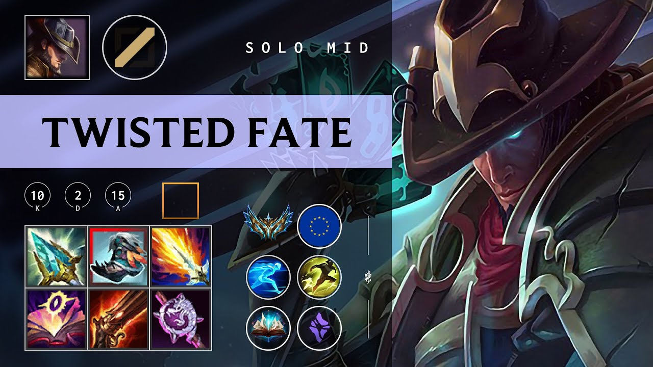 Twisted Fate Mid vs Azir - EUW Challenger Patch 26.02
