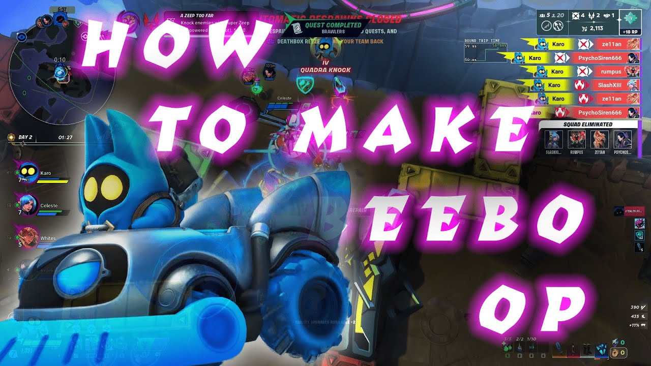 THE COMPLETE BEEBO GUIDE (SUPERVIVE SEASON 0)