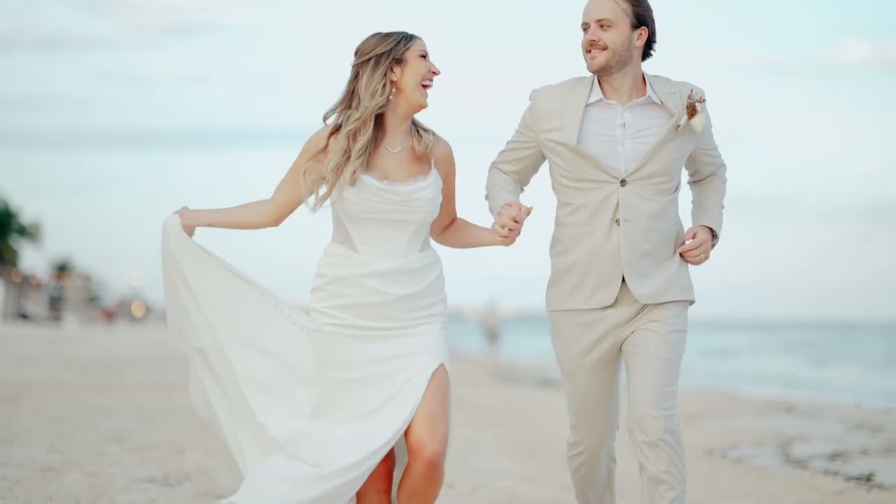 DREAMS PLAYA MUJERES , CANCUN , MEXICO - Highlight Kelly & Matt