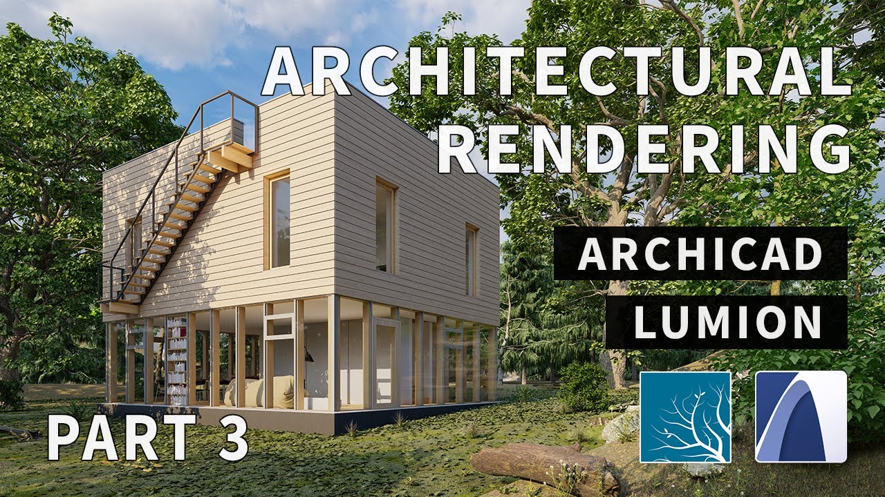 Wooden house - Architectural rendering | Lumion 11 | Part 3