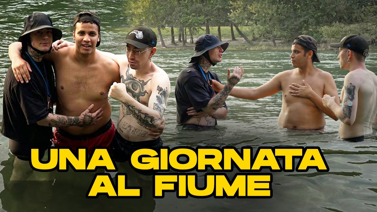 TRE UOMINI ETERO AL FIUME