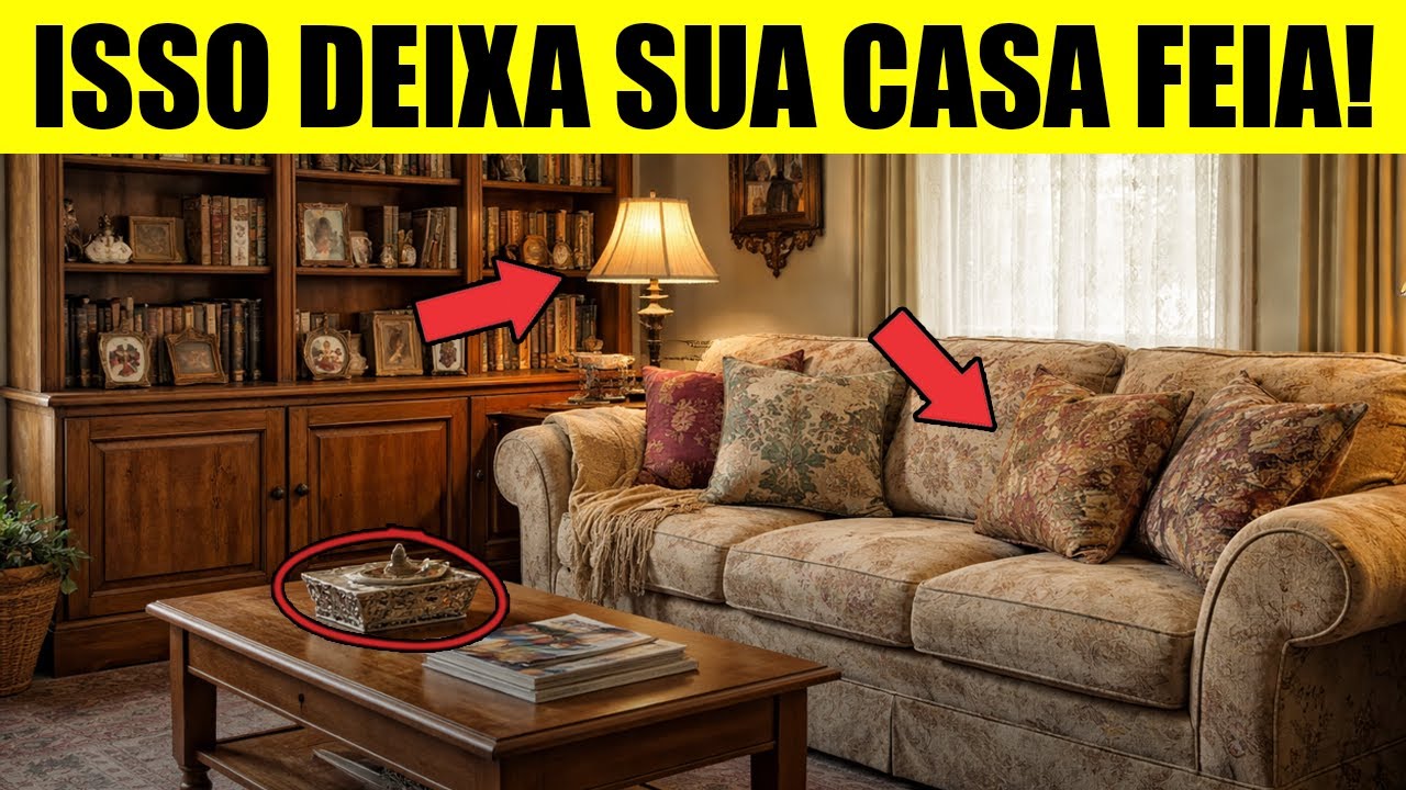 20 COISAS que estão deixando SUA CASA VELHA e FEIA (pare agora)