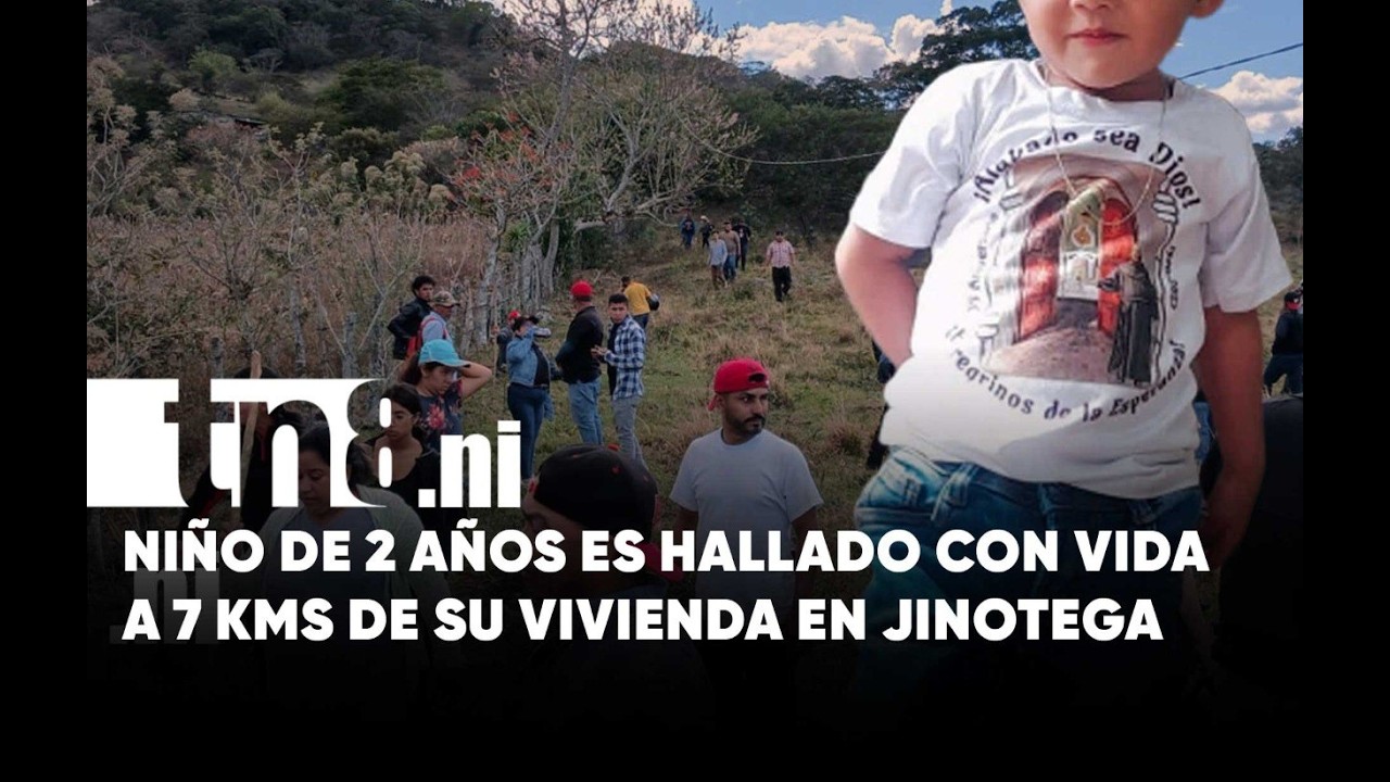 Jinotega: Especialidad Canina encuentra con vida a niño desaparecido en Sarawaska