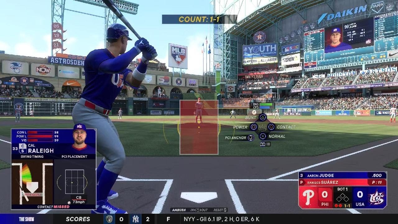 Wondered what would happen if Team USA played a MLB team...