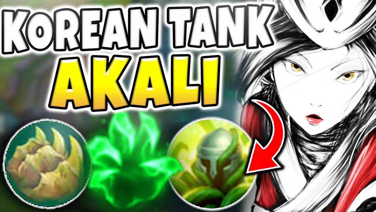 KOREAN TANK AKALI WITH NEW RUNES IS LEGIT BROKEN! THE UNBEATABLE BUILD IS BACK! - League of Legends