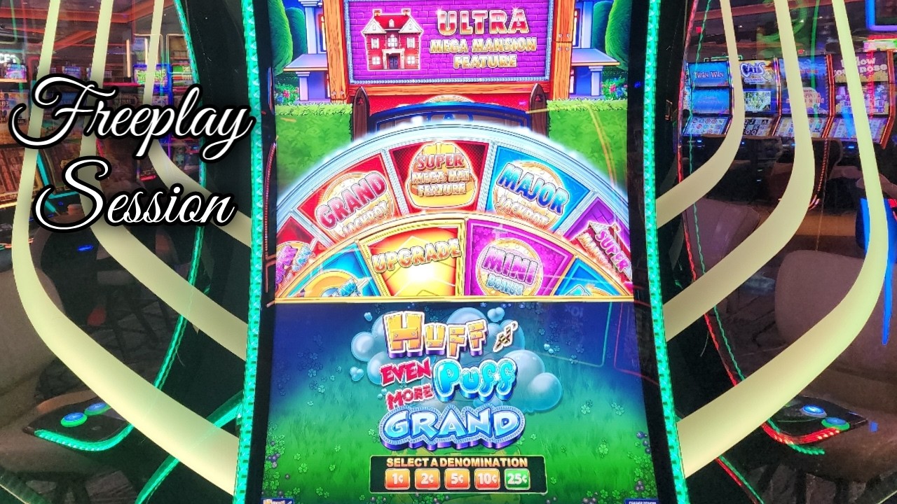 Freeplay On This Huff N Even More Puff Grand Slot!