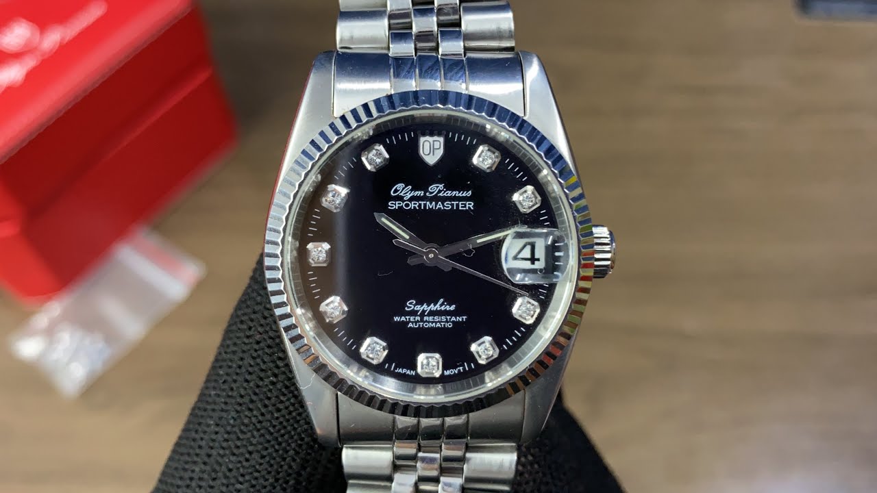 [ĐÃ QUA SỬ DỤNG] Olym Pianus Sport Master OP89322 Auto size 36mm giá rất mềm | JIMMY 0907525830