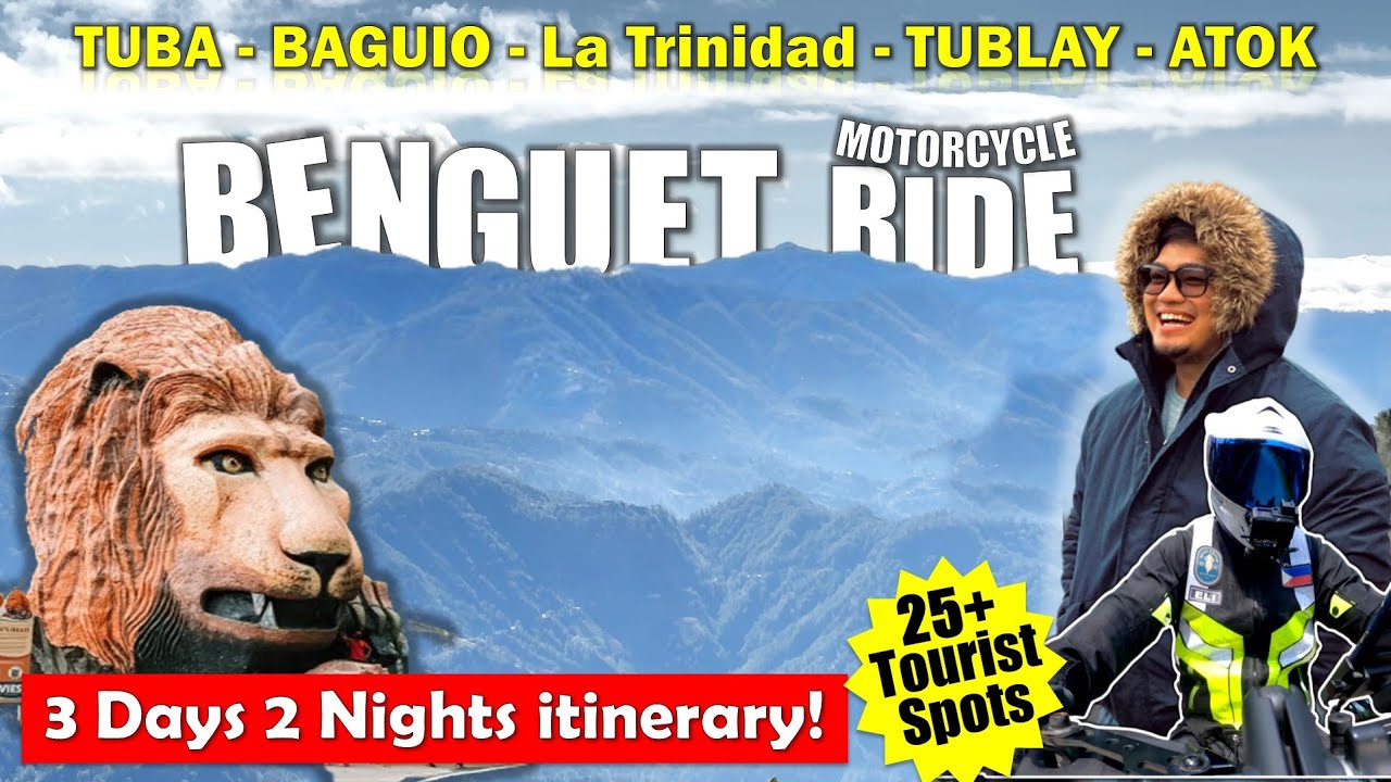 Benguet Ride Baguio ATOK Ride DiY 3 Days itinerary 2025 | Suzuki Burgman & Skydrive Crossover