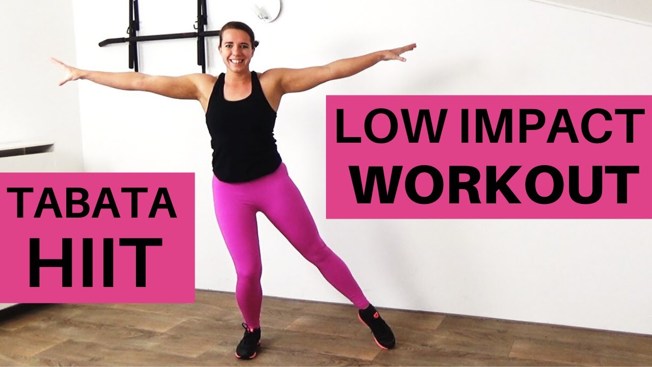 40 Minute Low Impact HIIT Workout – Tabata HIIT Cardio Exercises for Fat Loss – No Equipment