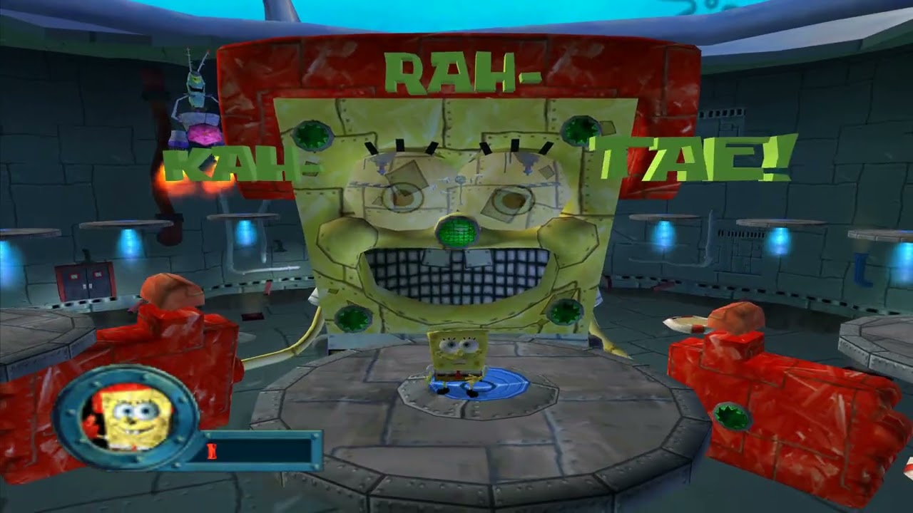 SpongeBob Squarepants: BFTBB: Kah-Rah-Tae!: Final Boss (Phase 1) Comparison