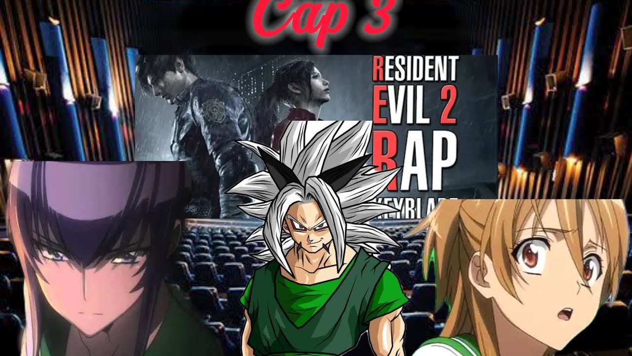 High School Of Dead reacción universo capitulo 3 (Rap de Resident Evil 2)