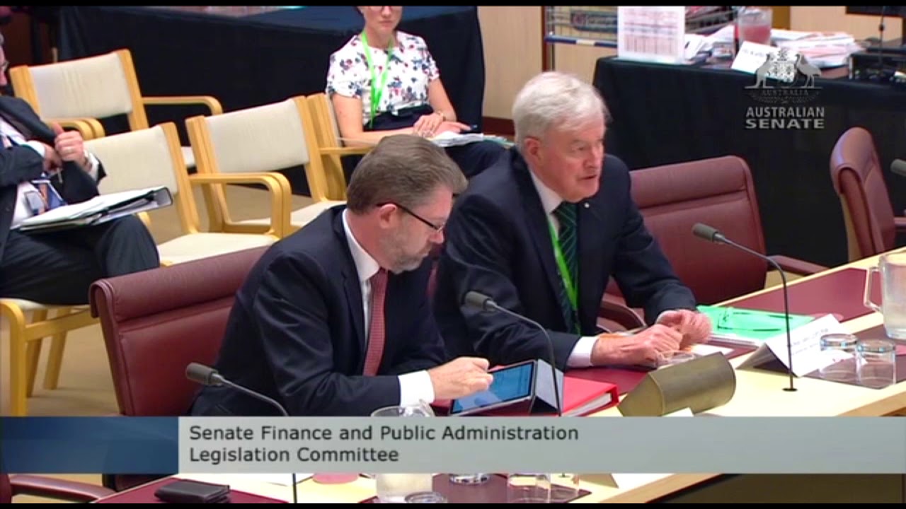Senators McAllister and Wong question APS Commissioner John Lloyd