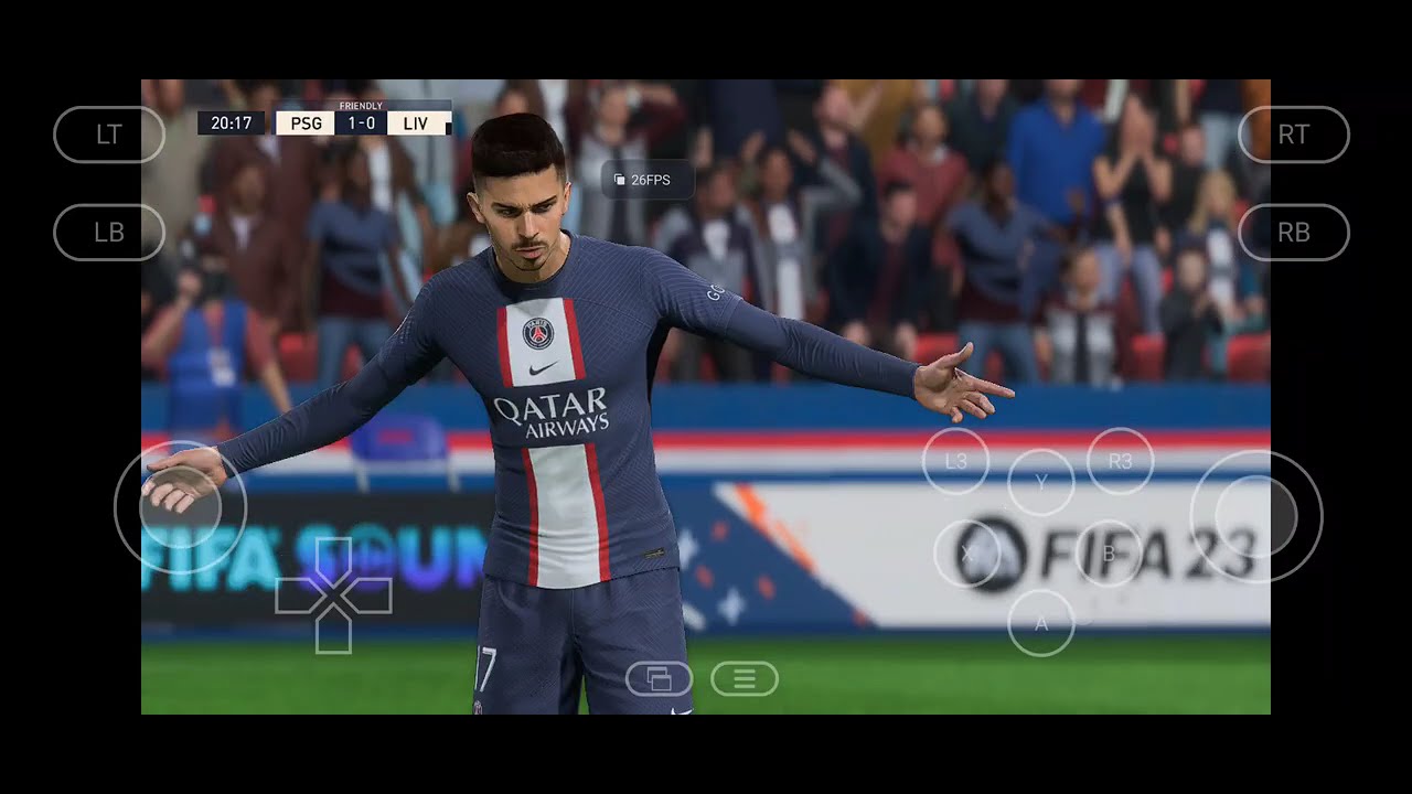 FIFA 23 winlator cmod v13.1.1 now game It's work 