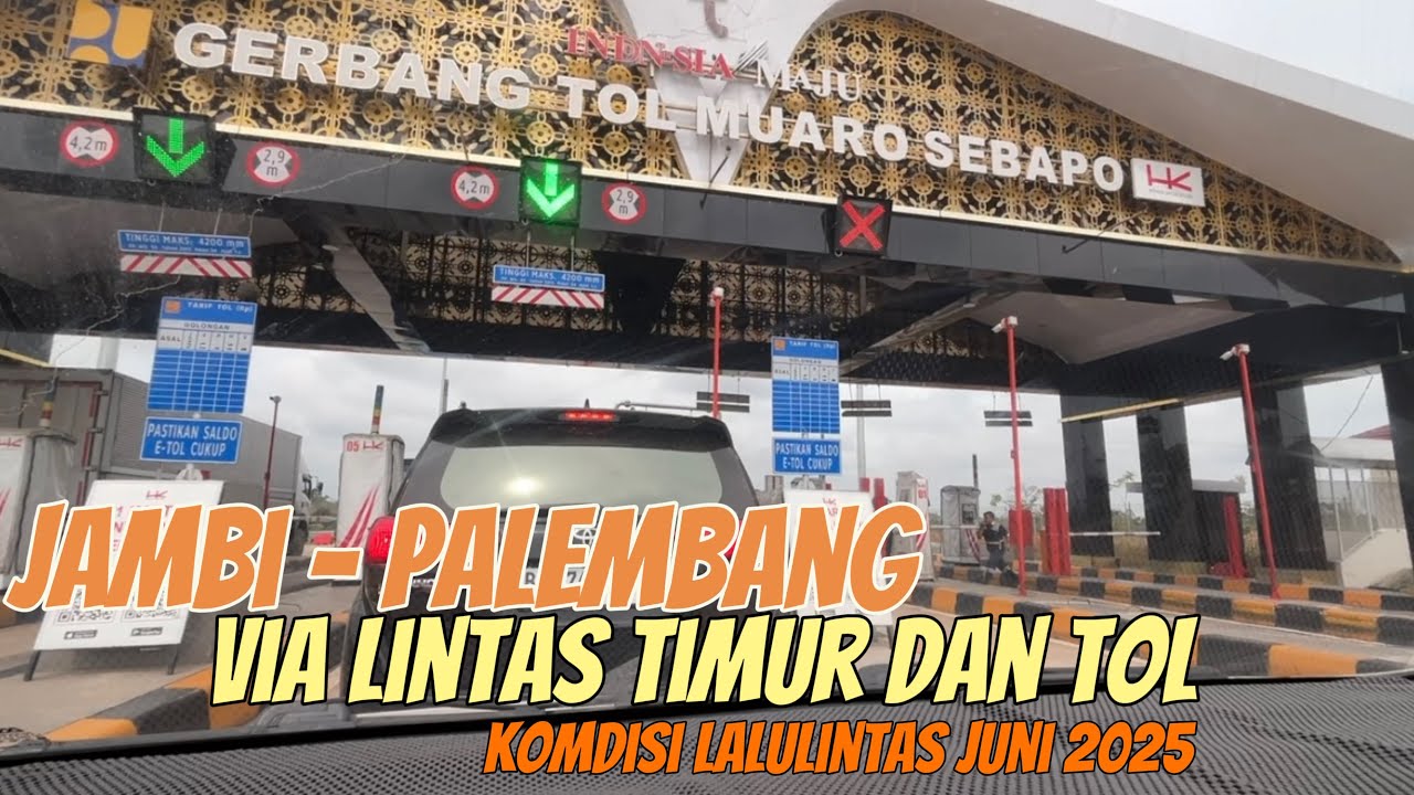Ep4. Perjalanan Jambi-Palembang via Lintas dan Tol Masih Gratis