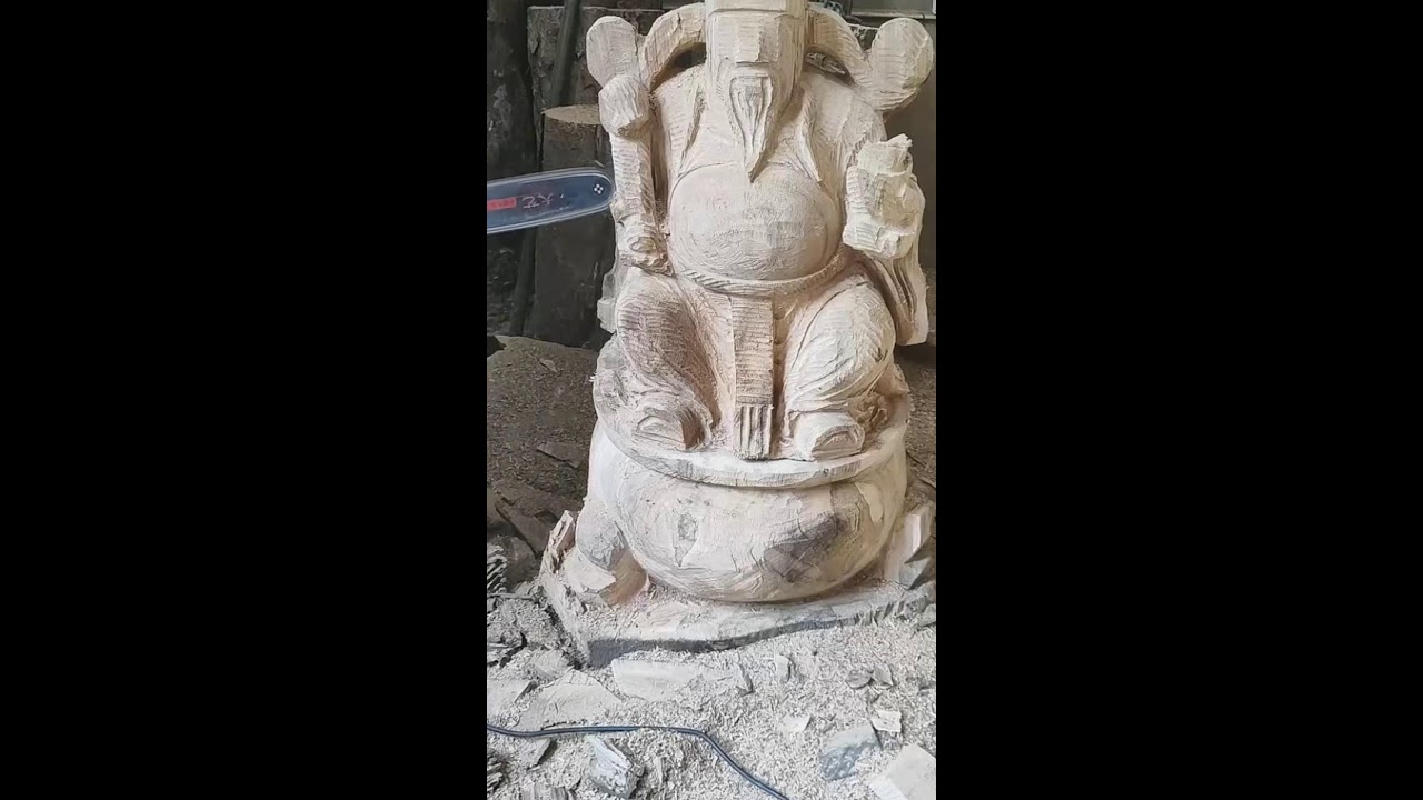 live🔴Immersive Journey into Wood Carving Art