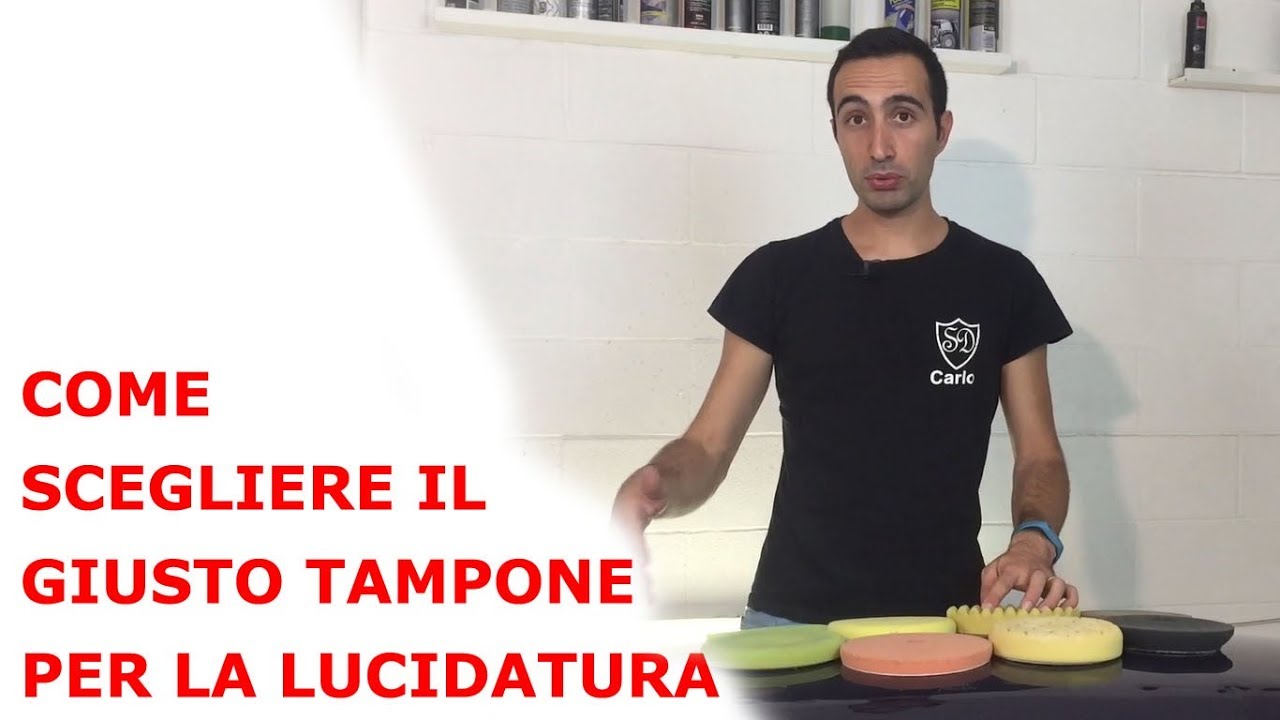 Come scegliere il giusto tampone per la lucidatura