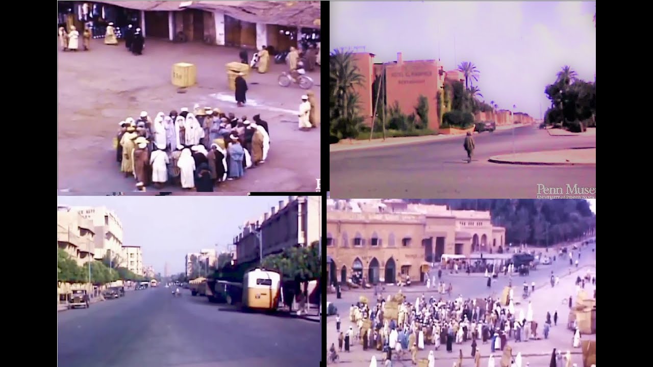 هكدا كانت الحياة في مراكش سنة  1951الجزء الثاني Marrakech