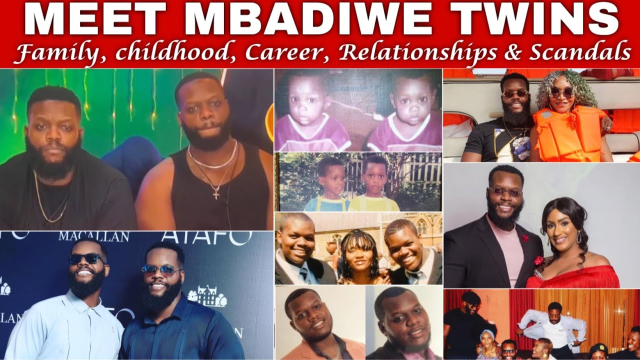 BIG BROTHER NAIJA SEASON 9. Meet The Mbadiwe Twins, their father, mother & girlfriend. #bbnaija