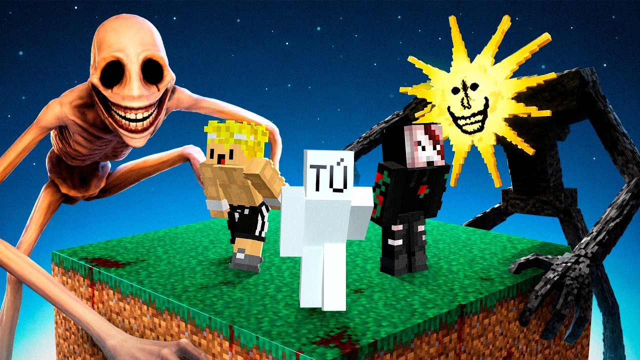T&Uacute; Sobrevives a un Bloque de Terror en Minecraft