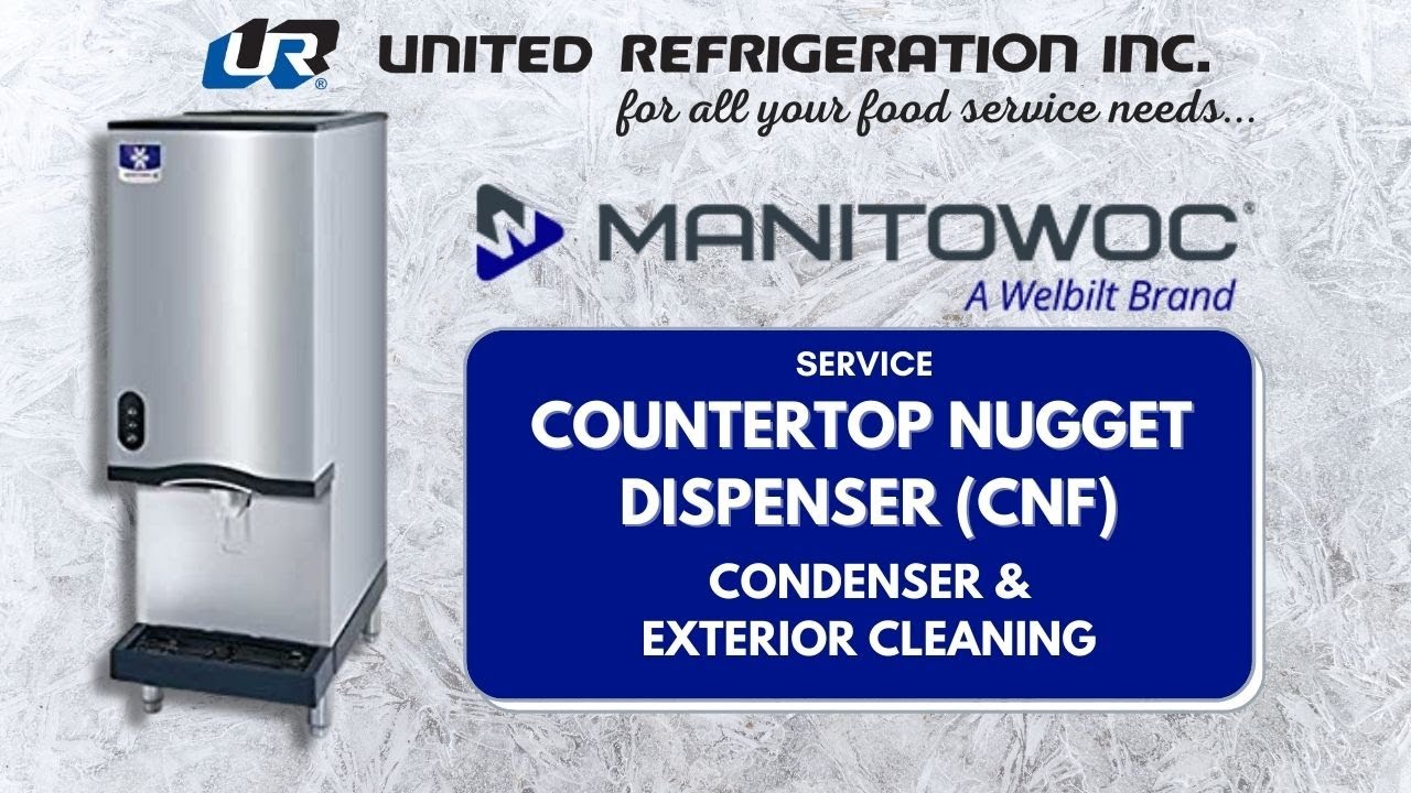 Service: Countertop Nugget Dispenser (CNF) Condenser & Exterior Cleaning