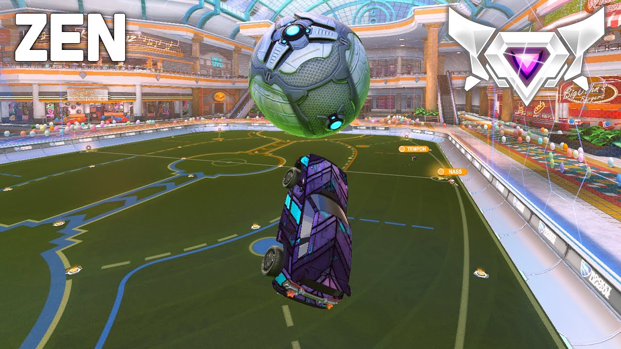 ZEN Rocket League Gameplay 1 HOUR (SSL 2v2)
