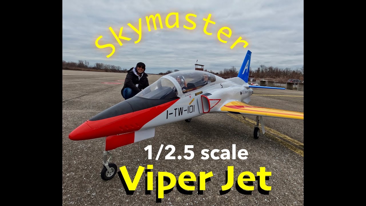 Skymaster Viper Jet 1:2 5 scale RC Jet