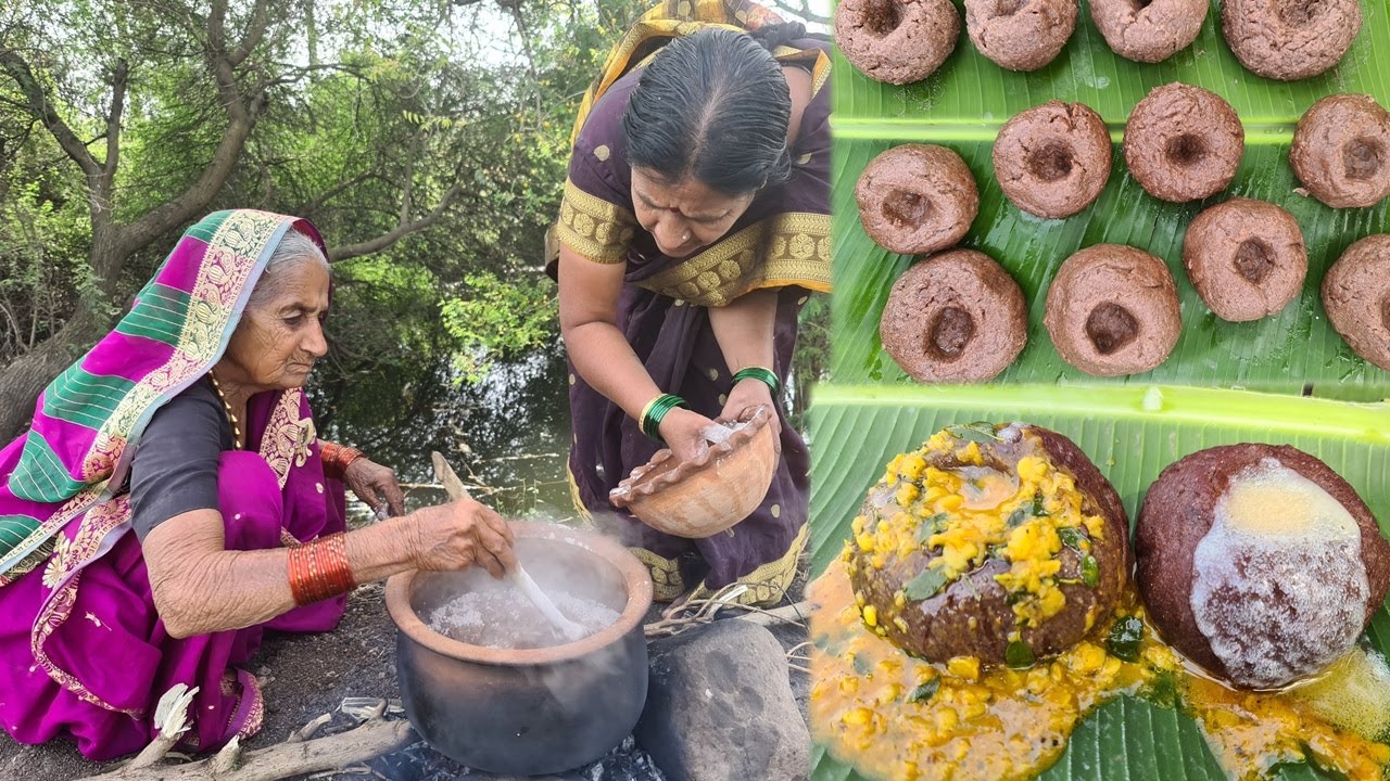 आजीच्या गावरान सोप्या पद्धतीने करा एक खूप जुना आणि पारंपरिक पौष्टीक पदार्थ | Gavran ek khari chav