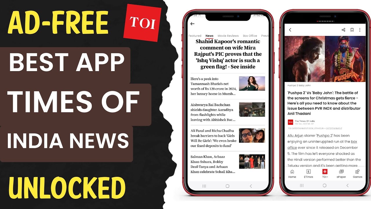 Best Free Times Of India News App for Android