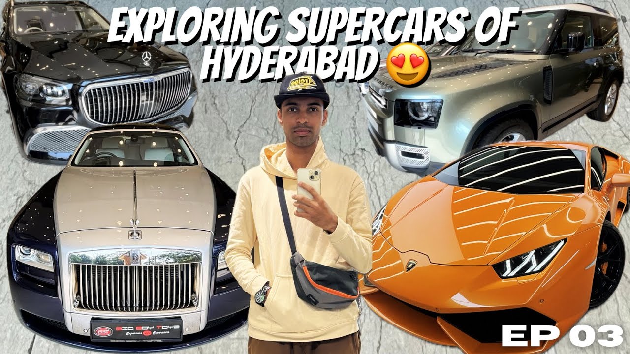 Supercars inside Hyderabad Luxury Car Dealerships |SM VLOGZ #rollsroyce#lamborghini