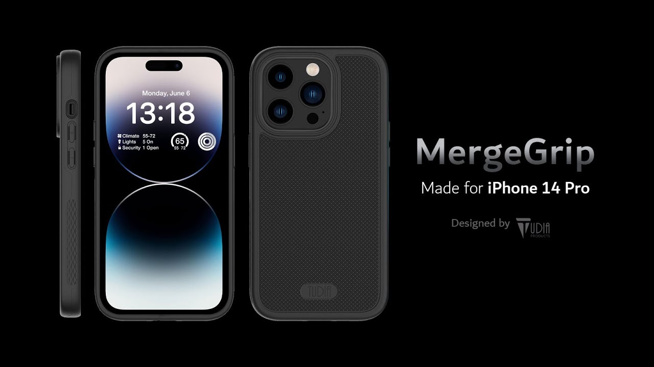 Best Protective Case for iPhone 14 Pro? TUDIA MergeGrip Case with MagSafe Compatibility