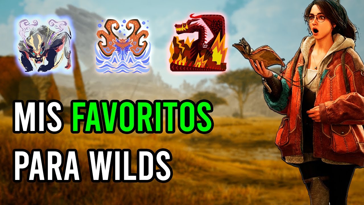 Estos son MIS monstruos favoritos para Monster Hunter Wilds