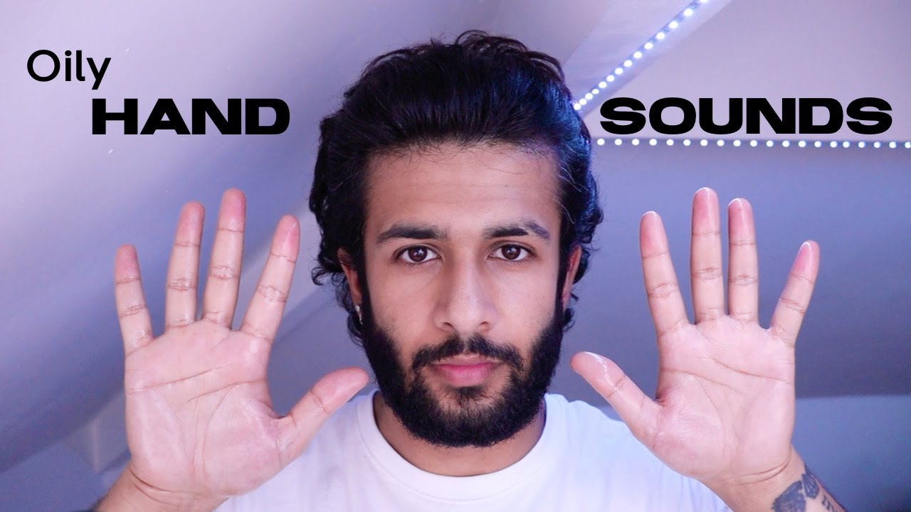 ASMR - EXTREMELY Oily HAND Sounds 🧴
