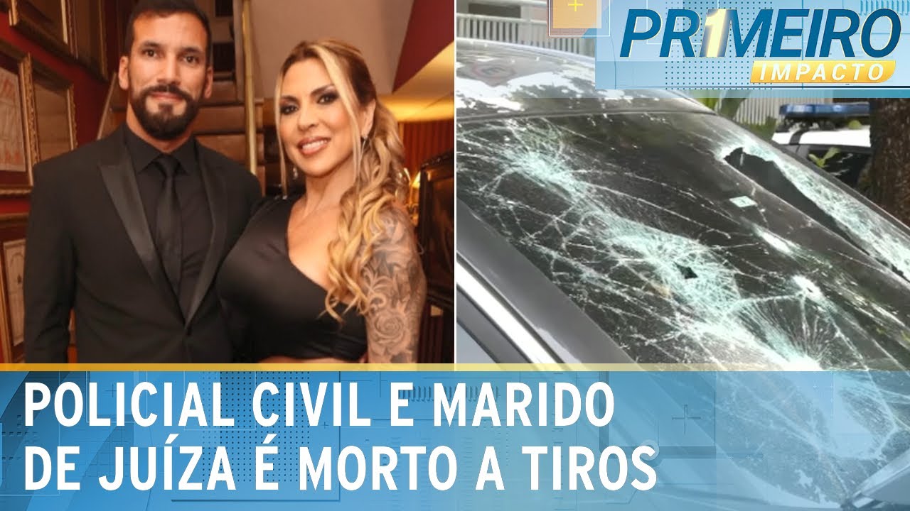 Policial civil, marido da juíza Tula Mello, é baleado e morto no Rio | Primeiro Impacto (31/03/25)