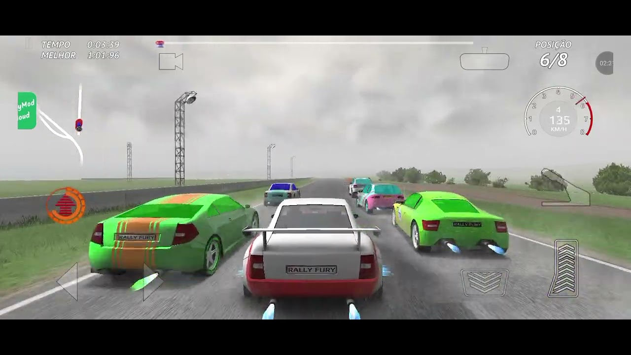Testando carros.