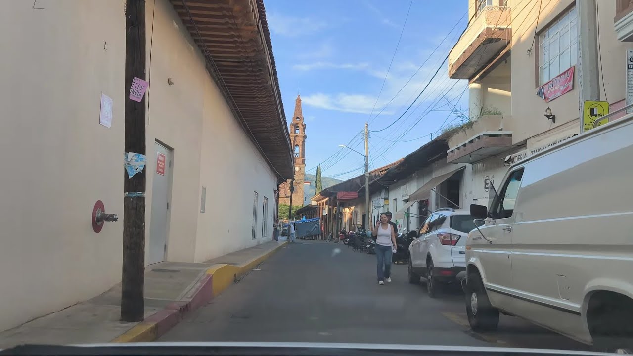 Recorriendo la ciudad de Tangancícuaro de Arista con rumbo a Zamora Michoacán ‎⁨@cotidiano399⁩  