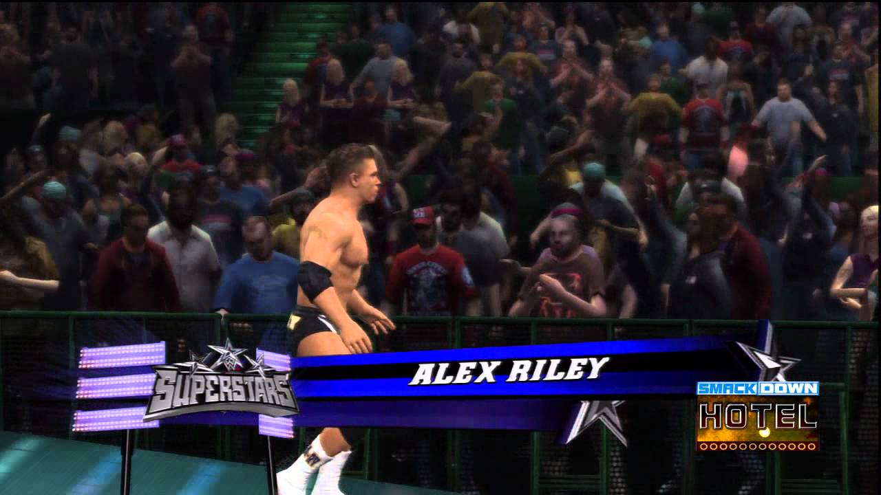 WWE '12 Updated Entrance: Alex Riley - Face [HD]