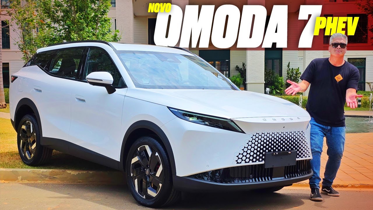 Novo Omoda 7 PHEV 2026 - QUAL O PREÇO? MELHOR QUE SONG PLUS E HAVAL H6? FAZ 1.400 KM COM UM TANQUE? 