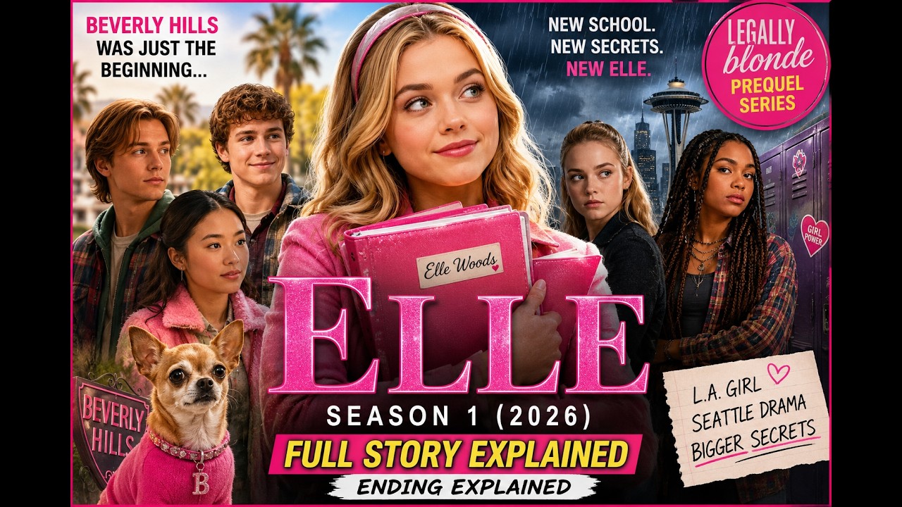 Elle (2026) Season 1 Full Story Breakdown & Ending Explained | Legally Blonde Prequel. Elle Woods.