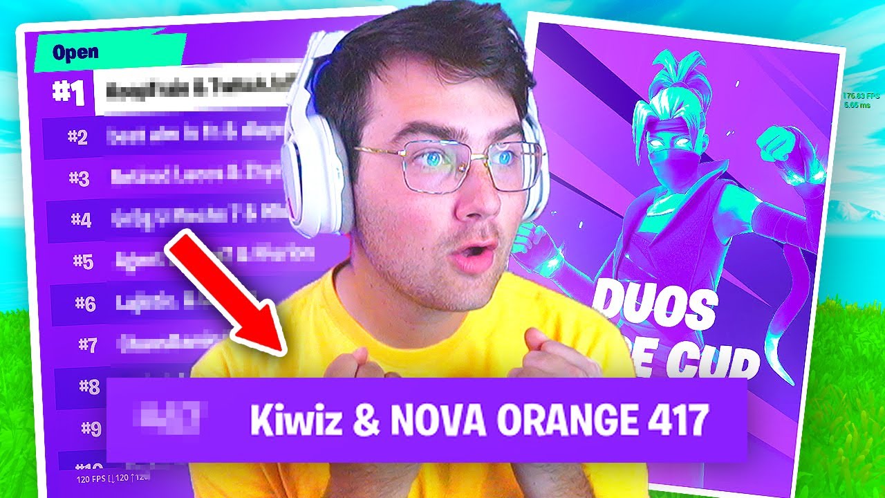 Our BEST PLACEMENT as a Duo in Fortnite... (Full Fortnite Tournament)