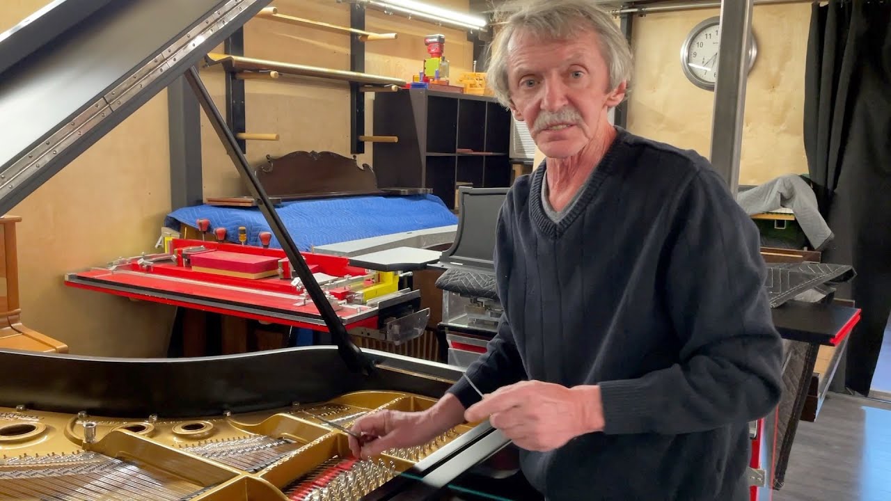 Rare Tool for String Adjustment on a Piano