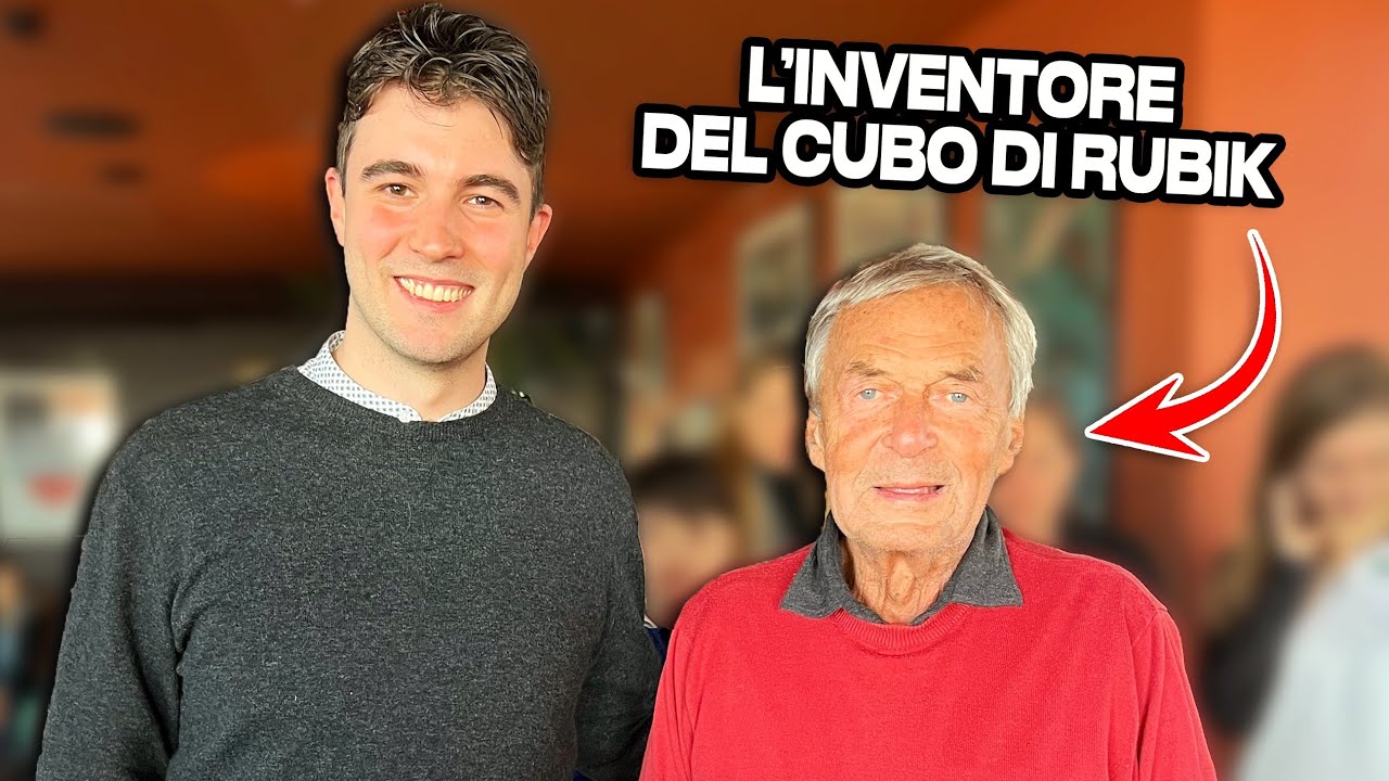 HO INCONTRATO L'INVENTORE DEL CUBO DI RUBIK (Erno Rubik)