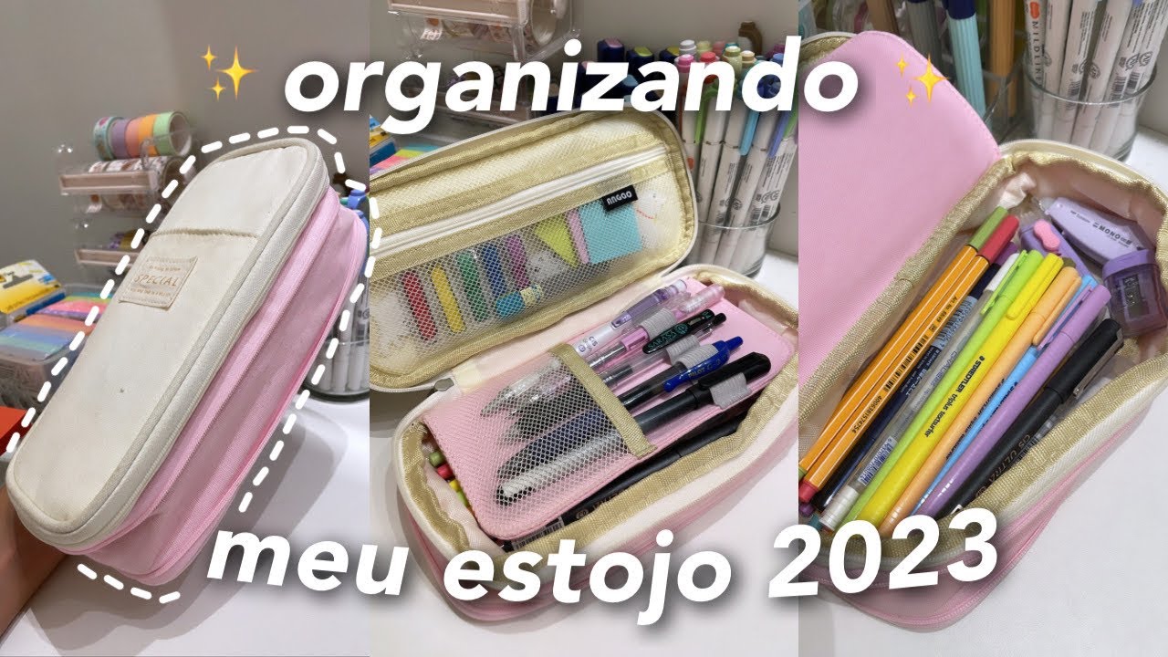 ORGANIZANDO MEU ESTOJO PARA 2023 | mostrei tudo ✨