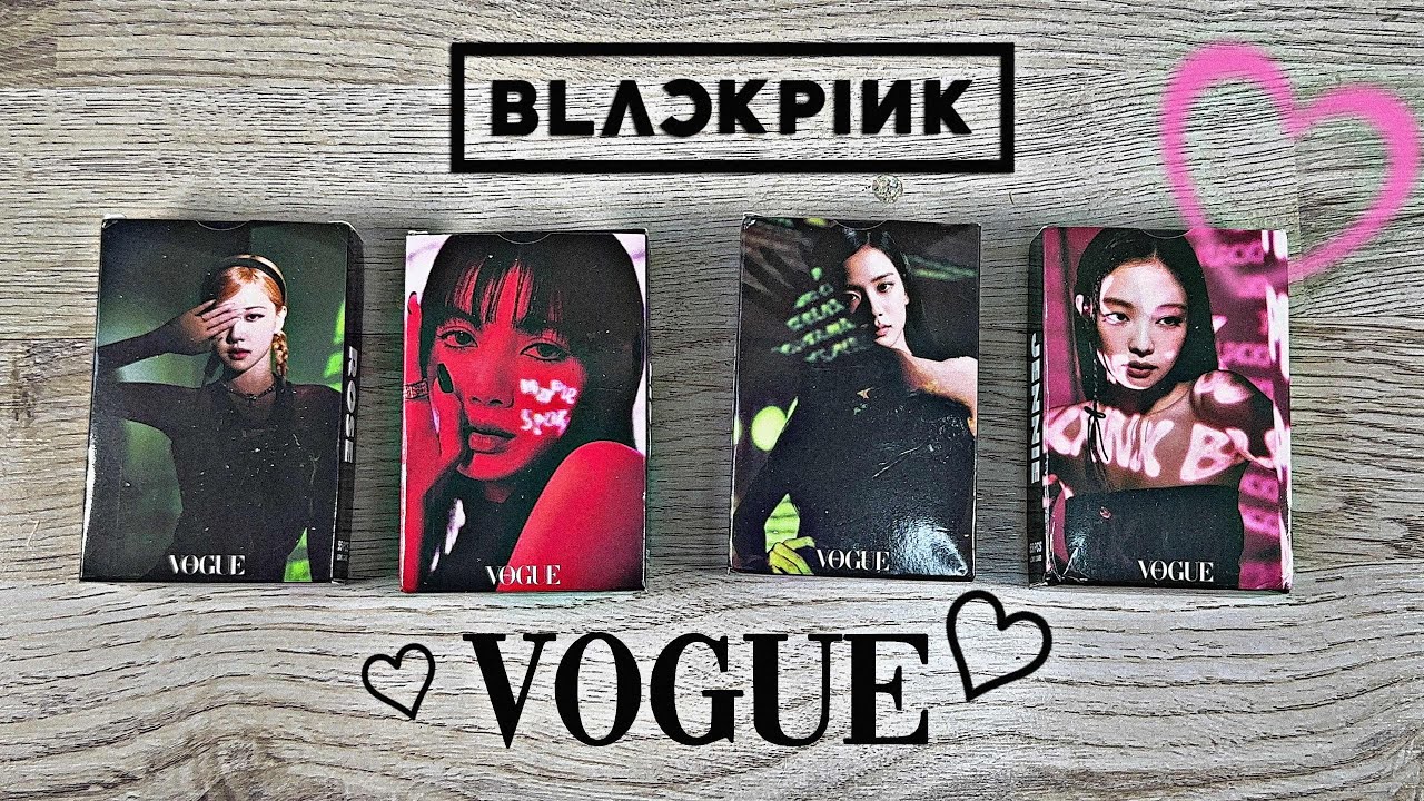 UNBOXING ~ Blackpink VOGUE Lomo Card