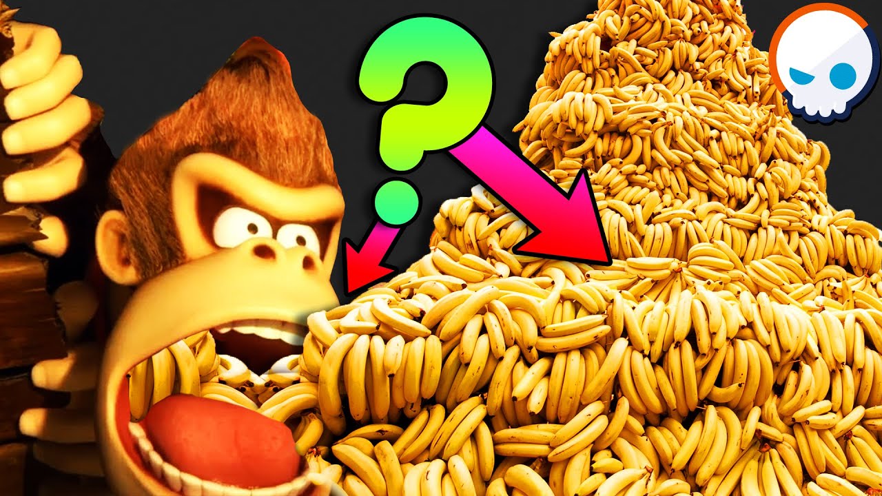 Could Donkey Kong Even Eat his Banana Hoard?? | Gnoggin Classic